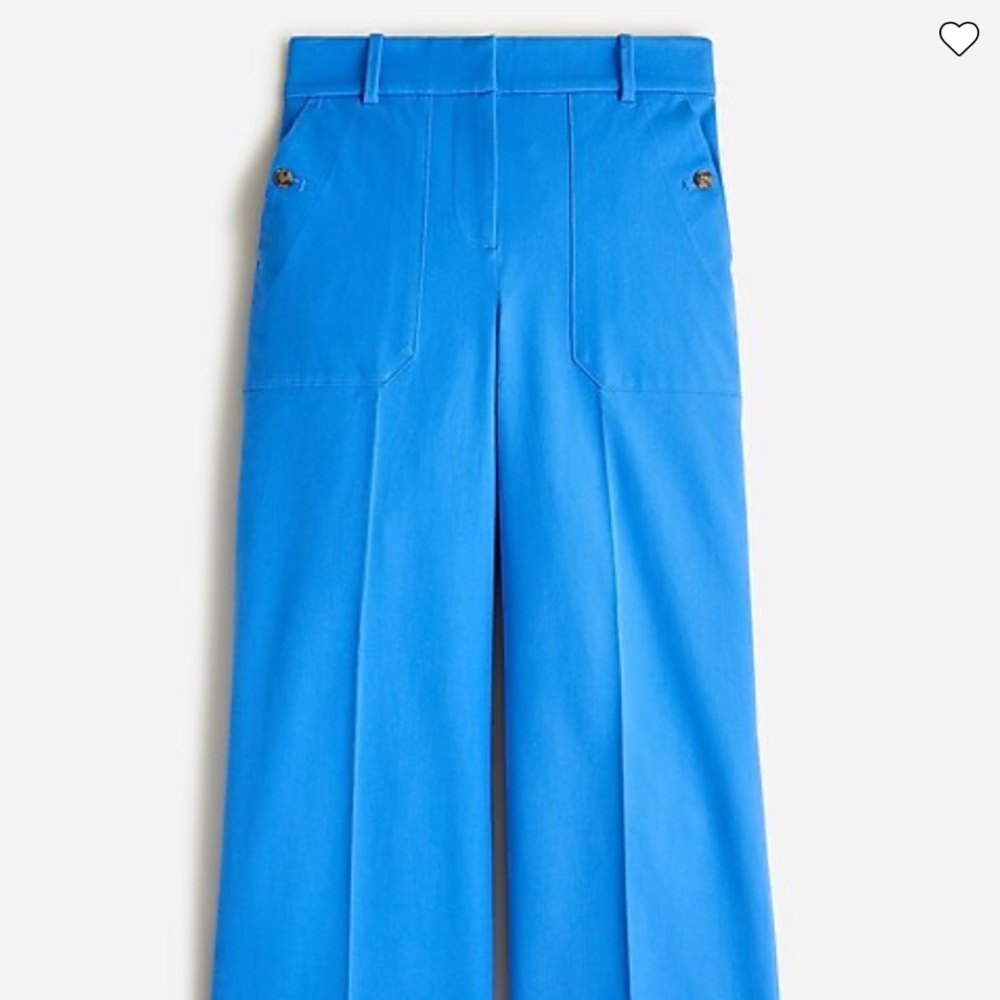 SYDNEY WIDE-LEG PANT IN BI-STRETCH COTTON